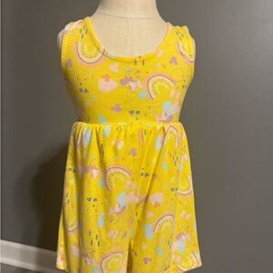 Disney Yellow Kids Casual Romper